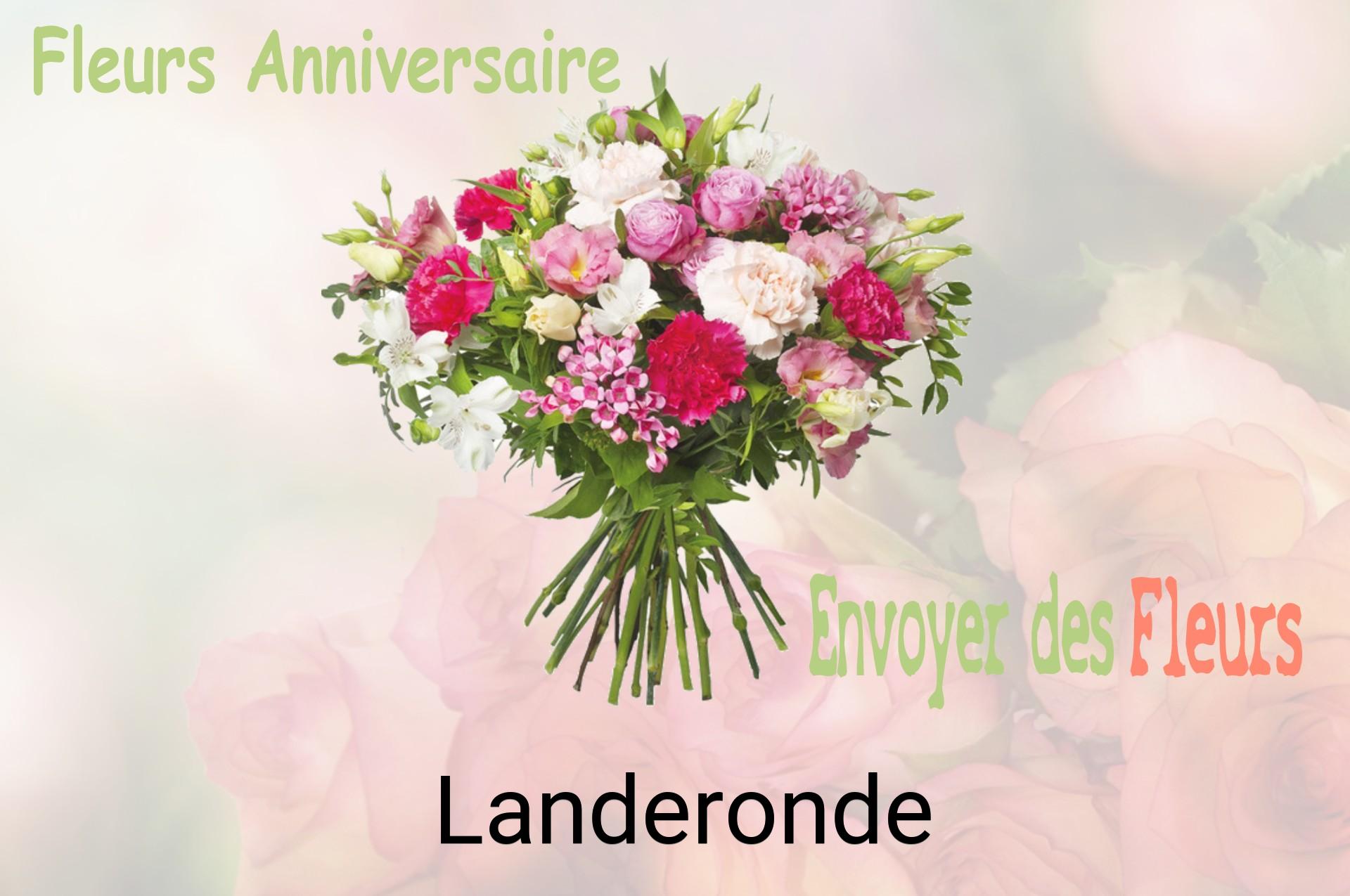 Bouquet de fleurs d’anniversaire livré à Landeronde
